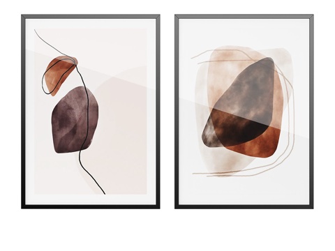 Desenio Modern Hanging Painting Decorative Painting Art Painting Abstract Painting Nordic Painting