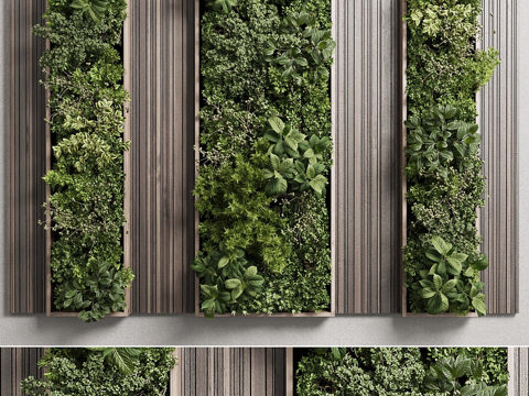 Modern Italian Green Wall