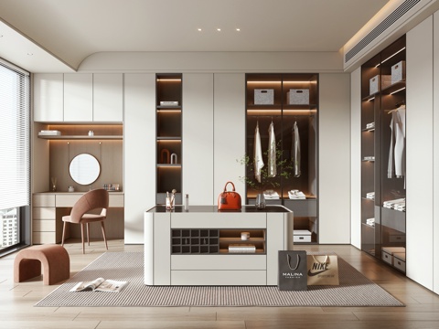 Modern Cloakroom