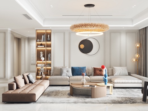 Modern Living&Dining Room Sofa