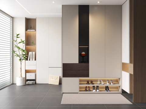 Modern Shoe Cabinet Entrance Shoe Cabinet Partition Shoe Cabinet Entrance Shoe Cabinet