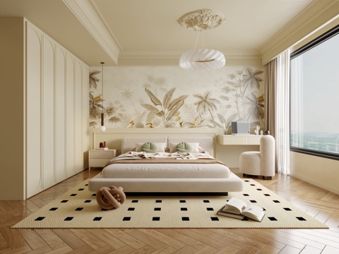American Retro Bedroom