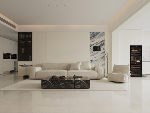 Living room space