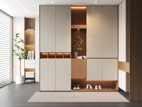 Modern Shoe Cabinet Entrance Shoe Cabinet Partition Shoe Cabinet Entrance Shoe Cabinet Corner