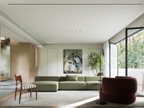 Modern Living&Dining Room