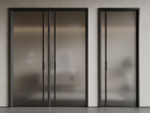 Modern glass sliding door Changhong glass door glass sliding door