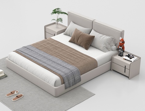 Double bed