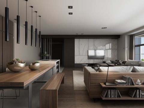 Modern Living Room Dining Room Cabinet