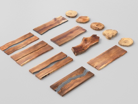 wood log wooden mat