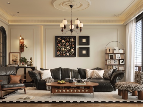 French Middle Living Room