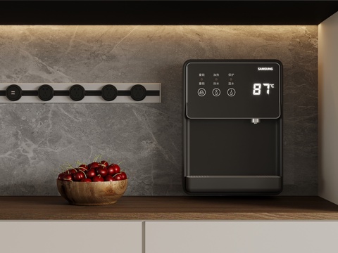 Water dispenser modern water dispenser direct drinking machine rail socket fruit