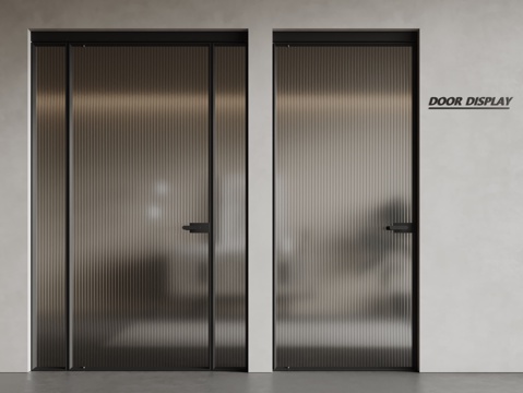 Modern glass sliding door Changhong glass door glass sliding door