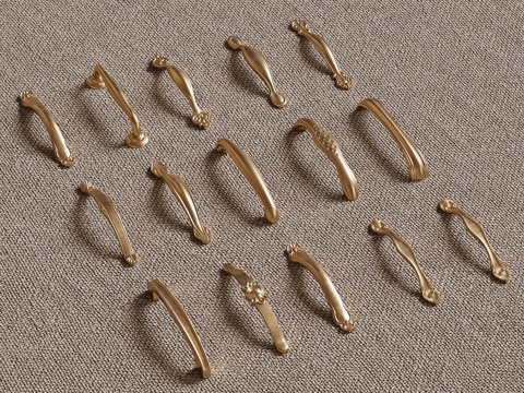 French handle cabinet door handle