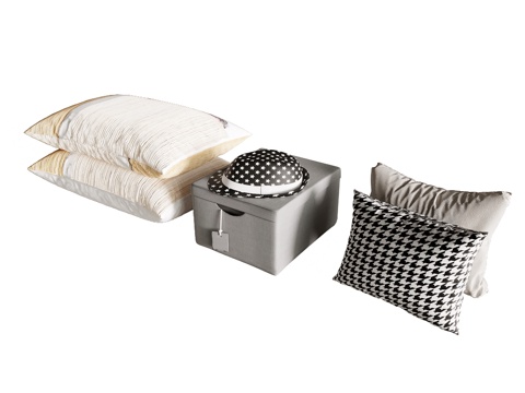 Pillow modern pillow pillow storage box