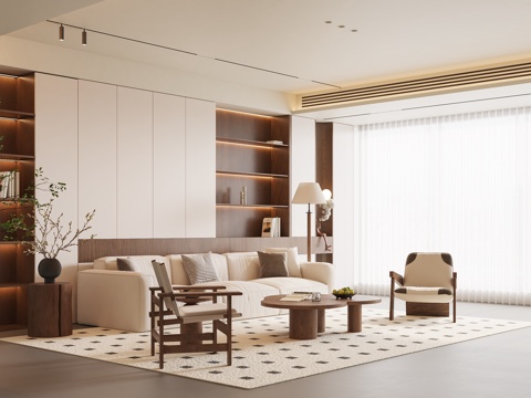 Mid-century Style Living Room