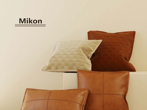 Modern Pillow Pillow Leather Pillow