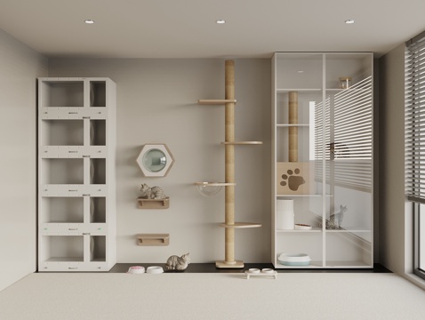 Pet Supplies Cat Climbing Rack Cat Villa Cat Nest Cat Basin Furniture