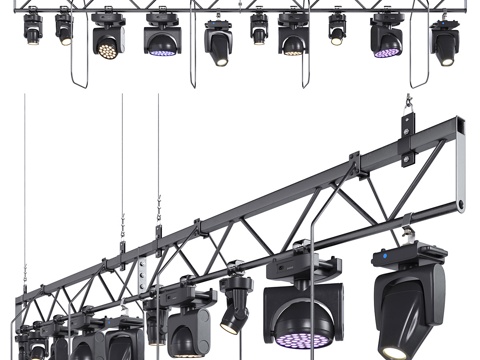 Modern stage lighting equipment