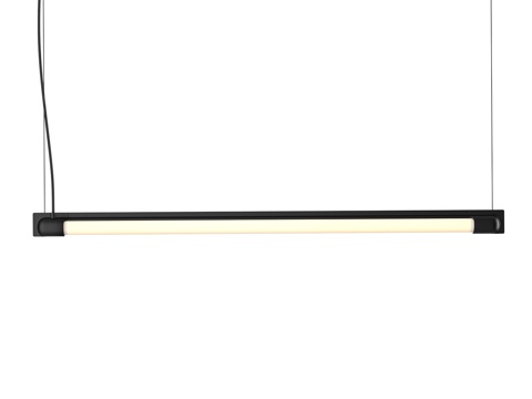 Muuto Minimalist Chandelier Decorative Chandelier Long Strip Chandelier Glass Chandelier DiningRoom Chandelier