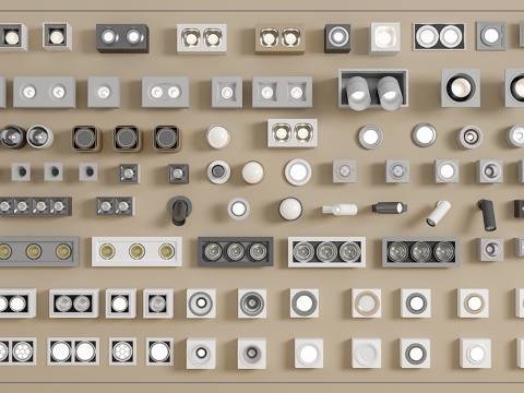 Track Spotlight Downlight Linear Light Embedded Downlight Magnetic Spotlight