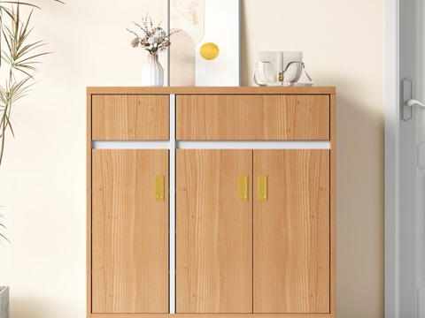 Modern Shoe Cabinet Entrance Shoe Cabinet Low Shoe Cabinet Finished Shoe Cabinet