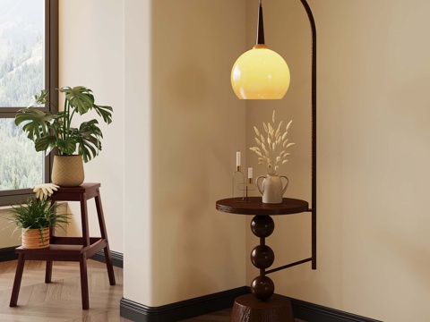 French floor lamp side floor lamp corner floor lamp