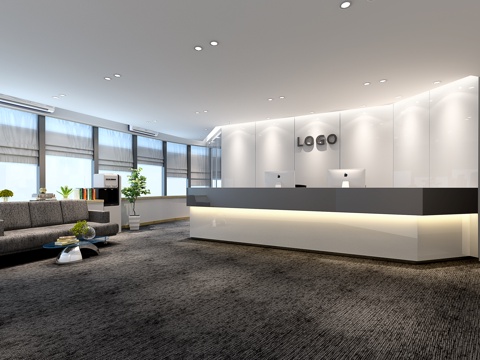 Modern Office Front Desk Sofa Front Desk