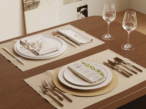Modern French Tableware