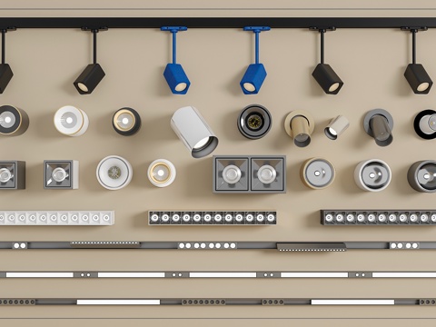 Track Spotlight Downlight Linear Light Embedded Downlight Magnetic Spotlight