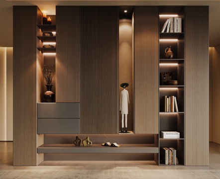 Modern Entrance Shoe Cabinet