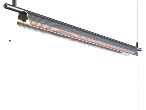 Long Chandelier Modern Chandelier Simple Chandelier Chandelier Strip Chandelier