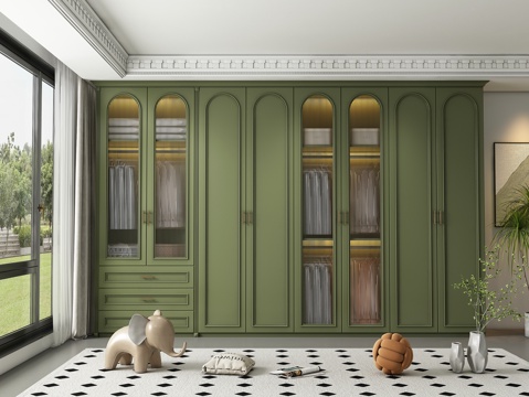 Modern wardrobe