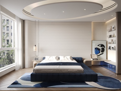Modern Minimalist Home Bedroom Without Master Lamp Bedroom Blue Master Bedroom Modern Master Bedroom Simple Master Bedroom