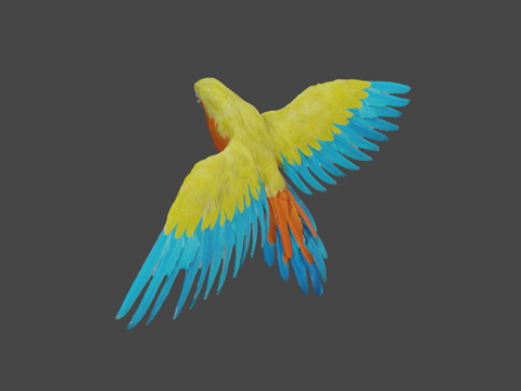 Parrot-Scanned by RevopointMIRACO3D