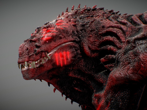 Creature Monster 3D by Oscar Creativo