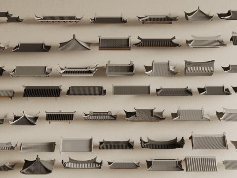 New Chinese-style Eaves Roof Eaves Cornice Cornice Cornice