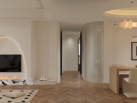 Modern French DiningRoom