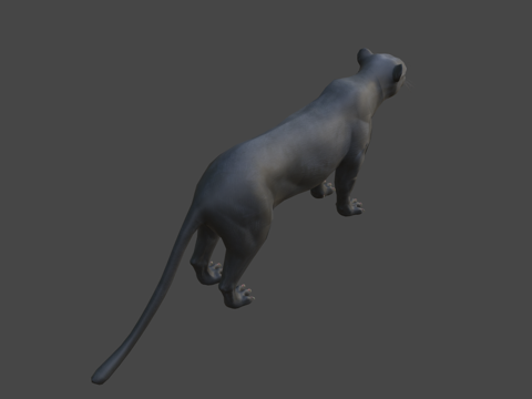 Black Panther Free 3D Model