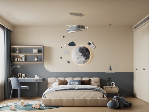 Cream Style kids Bedroom
