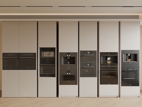 Modern Embedded Oven Cabinet Steaming Oven Integrated Embedded Water Dispenser Embedded Coffee Machine