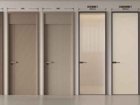 Single door glass door kitchen and sanitary door wooden door top door