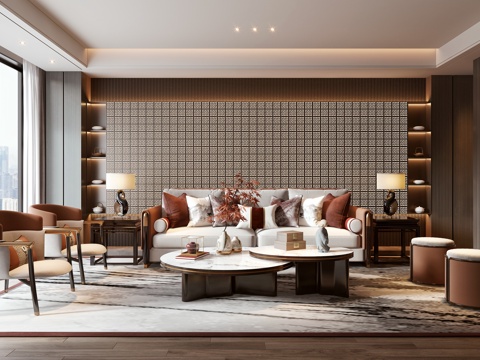 New Chinese Living Room