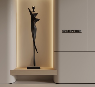 Modern Humanoid Sculpture Art Sculpture
