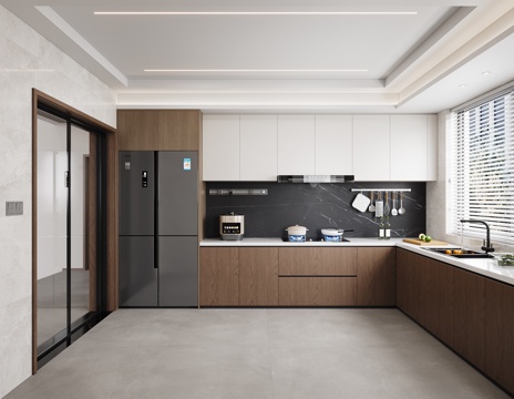 Mid-century Style Kitchen