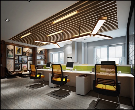 Modern Office Reception Room Reception Room Open Office