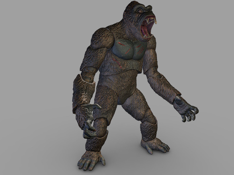 King Kong Statue 3D Scan