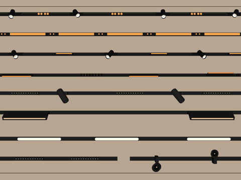 Track Spotlight Downlight Linear Light Embedded Downlight Magnetic Spotlight