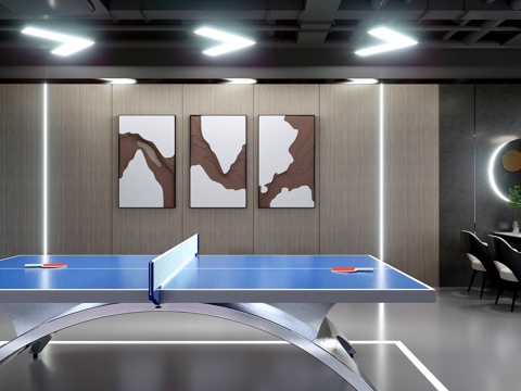 Office area activity room table tennis room
