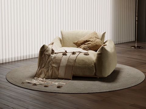 Beanbag Modern Lazy Sofa Single Sofa Casual Sofa