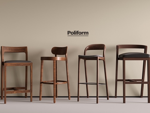 Middle Ancient Bar Chair Bar Stool Wooden Bar Chair